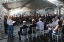 O governador Carlos Massa Ratinho Junior inaugurou nesta terça-feira (20) o novo Terminal Metropolitano de São José dos Pinhais