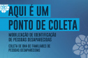 MOBILIZAÇÃO NACIONAL IDENTIFICAÇÃO PESSOAS DESAPARECIDAS