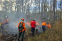 -Bombeiros voluntários do Programa de Incêndios na Natureza
