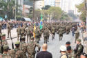  	Desfile com milhares de pessoas festeja os 202 anos da Independência do Brasil