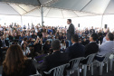 O governador Carlos Massa Ratinho Junior inaugurou nesta segunda-feira (16) o Hospital da Criança Irmã Maria Calista, de Maringá, no Noroeste do Estado.