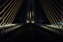 Ponte da Integração Brasil – Paraguai ganha iluminação amarela durante setembro 