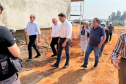 Secretários estaduais vistoriam obras do primeiro AME Universitário do país