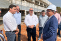 Secretários estaduais vistoriam obras do primeiro AME Universitário do país