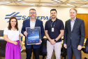   Vencedora do Troféu Transparência, Sanepar recebe executivos da Anefac