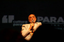 Diretor de "O Poderoso Chefão", Francis Ford Coppola lota Teatro Guaíra em aula de cinema