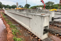 BR-376 em Sarandi será interditada neste domingo para lançar vigas de novo viaduto