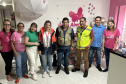Cestas básicas arrecadadas na Corrida do Porto são distribuídas em Paranaguá