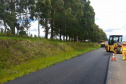 PR-459 conservação do pavimento DER/PR realiza melhorias em rodovia que conecta Pinhão e Reserva do Iguaçu 