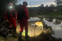 Corpo de Bombeiros encontra menina desaparecida em General Carneiro