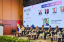 O vice-governador Darci Piana participou nesta quinta e sexta-feira (07 e 08) da 15ª edição da Expo Paraguai Brasil, realizada na sede da Confederação Sul-Americana de Futebol (Conmebol), na cidade de Luque, na Região Metropolitana de Assunção, no Paraguai.