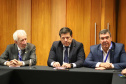 O vice-governador Darci Piana participou nesta quinta e sexta-feira (07 e 08) da 15ª edição da Expo Paraguai Brasil, realizada na sede da Confederação Sul-Americana de Futebol (Conmebol), na cidade de Luque, na Região Metropolitana de Assunção, no Paraguai.