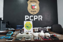 PCPR e PMPR prendem quatro pessoas durante operação contra o tráfico de drogas em Rio Azul