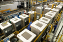 Produção de eletrodomésticos na fábrica da Electrolux em Curitiba: multinacional sueca vai expandir produção com nova planta em São José dos Pinhais.