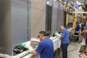 Produção de eletrodomésticos na fábrica da Electrolux em Curitiba: multinacional sueca vai expandir produção com nova planta em São José dos Pinhais.