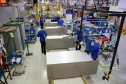 Produção de eletrodomésticos na fábrica da Electrolux em Curitiba: multinacional sueca vai expandir produção com nova planta em São José dos Pinhais.