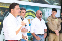 Reforço nas estradas: DER/PR entrega 36 viaturas e 5 cães ao Batalhão de Polícia Rodoviária