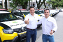 Reforço nas estradas: DER/PR entrega 36 viaturas e 5 cães ao Batalhão de Polícia Rodoviária