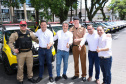 Reforço nas estradas: DER/PR entrega 36 viaturas e 5 cães ao Batalhão de Polícia Rodoviária