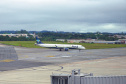 Primeiro voo direto do Paraguai desembarca lotado no Aeroporto Afonso Pena