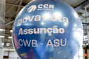 Primeiro voo direto do Paraguai desembarca lotado no Aeroporto Afonso Pena
