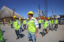 visita às obras do Moegão