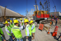 visita às obras do Moegão