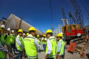visita às obras do Moegão