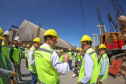 visita às obras do Moegão