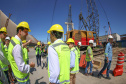 visita às obras do Moegão