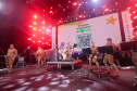 Banda da PMPR estreia no palco principal e anima público em Matinhos Foto: Geraldo Bubniak/AEN