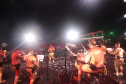 Banda da PMPR estreia no palco principal e anima público em Matinhos Foto: Geraldo Bubniak/AEN