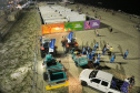 Megaoperação na madrugada garante praias limpas poucas horas após shows no Litoral