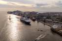  Navio de cruzeiro Vasco da Gama atraca no Porto de Paranaguá