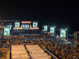 Matinhos, 22 de fevereiro de 2025 - Show da banda Titãs no paldo do Verão Maior Paraná em Caiobá.