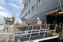  Navio de cruzeiro Vasco da Gama atraca no Porto de Paranaguá