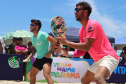 Circuito mundial de beach tennis chega a Caiobá nesta quarta-feira