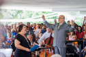 MON ficou lotado para celebrar a genialidade de Mozart com a Orquestra Sinfônica do Paraná, sob a regência do maestro Roberto Tibiriçá e a participação especial da soprano Marília Vargas.