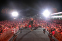 Matinhos, 22 de fevereiro de 2025 - Show da banda Titãs no paldo do Verão Maior Paraná em Caiobá.