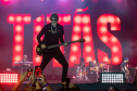 Matinhos, 22 de fevereiro de 2025 - Show da banda Titãs no paldo do Verão Maior Paraná em Caiobá.