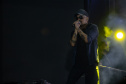 Matinhos, 22 de fevereiro de 2025 - Show da banda Titãs no paldo do Verão Maior Paraná em Caiobá.