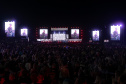 Matinhos, 22 de fevereiro de 2025 - Show da banda Titãs no paldo do Verão Maior Paraná em Caiobá.