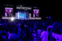 Matinhos, 22 de fevereiro de 2025 - Show da banda Titãs no paldo do Verão Maior Paraná em Caiobá.