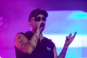 Matinhos, 22 de fevereiro de 2025 - Show da banda Titãs no paldo do Verão Maior Paraná em Caiobá.