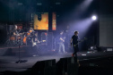 Matinhos, 22 de fevereiro de 2025 - Show da banda Titãs no paldo do Verão Maior Paraná em Caiobá.