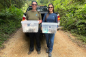 IAT promoveu a soltura de seis gambás-de-orelha-branca que estavam sob cuidados dos participantes do programa de Voluntariado para Cuidados e Reabilitação Intensiva de Animais Silvestres (CRIA)