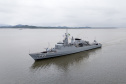 Navio de Guerra da Marinha recebe visitantes no Porto de Paranaguá
