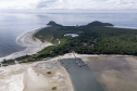 PORTO DO PARANÁ NAVIO CRUZEIRO ANCORADO ILHA DO MEL
