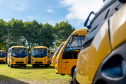 Educação: Nova frota de ônibus escolares beneficiará meio milhão de estudantes de 86 municípios