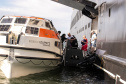 PORTO DO PARANÁ NAVIO CRUZEIRO ANCORADO ILHA DO MEL